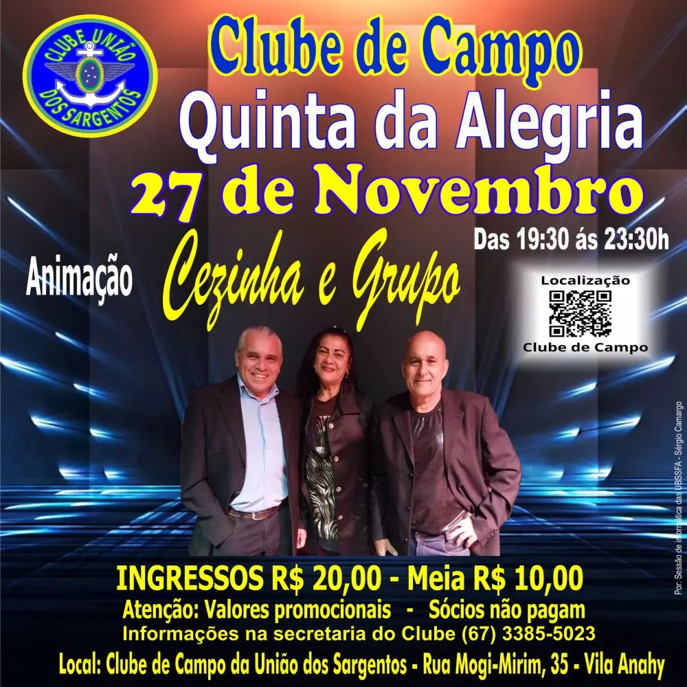Baile Quinta da Alegria 27/11/2025